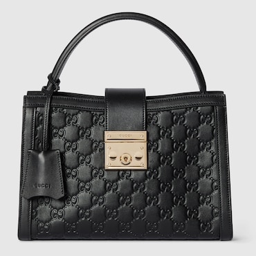 GUCCI Padlock Medium Top Handle Bag