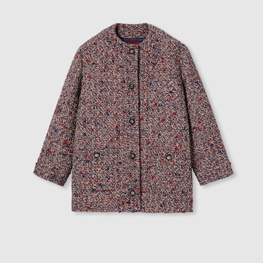 GUCCI Wool Bouclé Jacket, Size 42 IT
