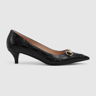 GUCCI Women's Pump With Horsebit, Size 36.5 IT