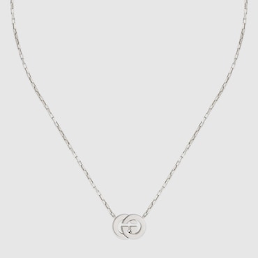 GUCCI Interlocking Pendant Necklace