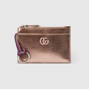 GUCCI GG Marmont Zip Key Pouch