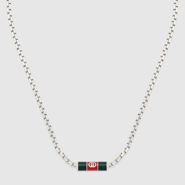GUCCI Necklace With Web Detail