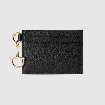 GUCCI Half Horsebit Card Case