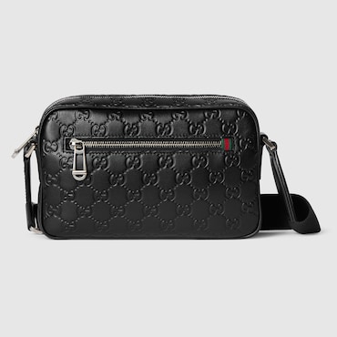 GUCCI GG Emblem Small Crossbody Bag