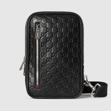 GUCCI Borsa A Tracolla GG Emblem Misura Piccola