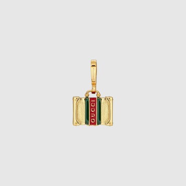GUCCI Savoy Charm With Enamel