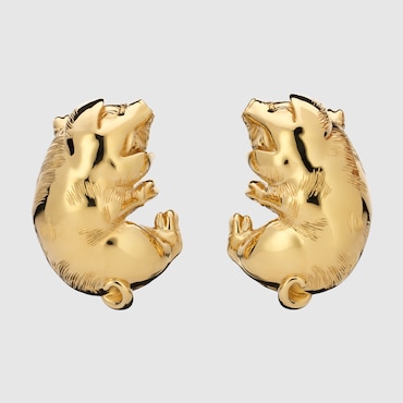 GUCCI Pig-shaped Earrings