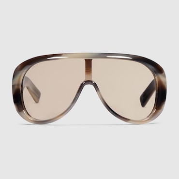GUCCI Rectangular Frame Sunglasses