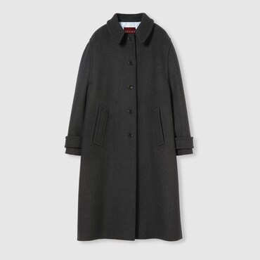 GUCCI Wool Batavia Coat, Size 36 IT