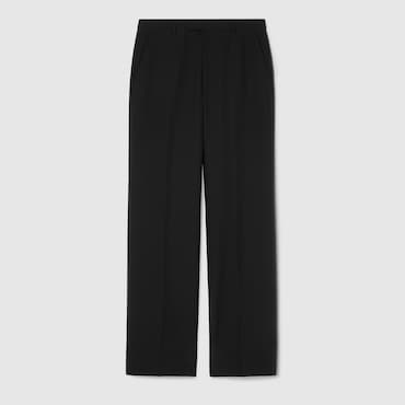 GUCCI Silk Twill Trousers, Size 56