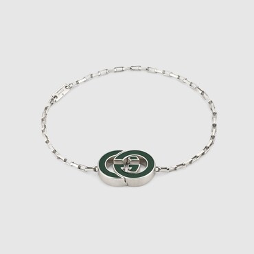 GUCCI Interlocking Charm Bracelet