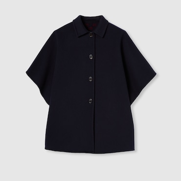 GUCCI Reversible Wool Silk Coat, Size 46 IT