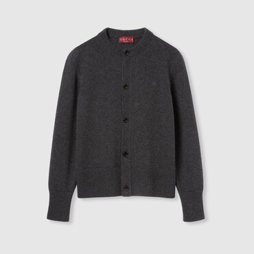 GUCCI Cashmere Knit Cardigan, Size L