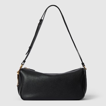 GUCCI Half Horsebit Medium Shoulder Bag