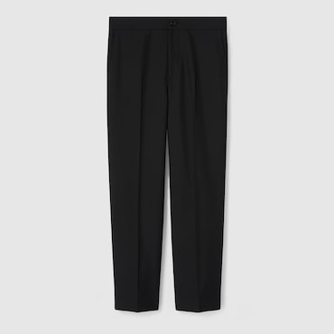 GUCCI Wool Blend Twill Pant With Logo, Size 50