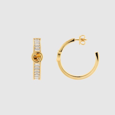 GUCCI Blondie Crystal Earrings