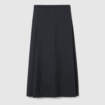 GUCCI Wool Skirt With Embroidery, Size 40 IT