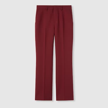 GUCCI Wool Silk Pants With Embroidery, Size 50 IT