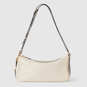 GUCCI Half Horsebit Medium Shoulder Bag