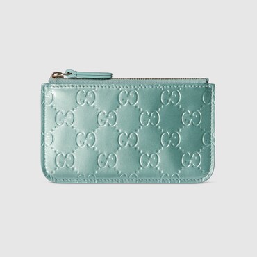 GUCCI GG Emblem Key Pouch