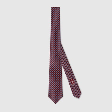 GUCCI GG Silk Jacquard Tie