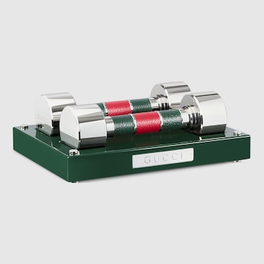 GUCCI Dumbbells Set With Base