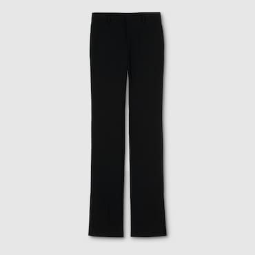 GUCCI Wool Crêpe Trousers With Embroidery, Size 44 IT