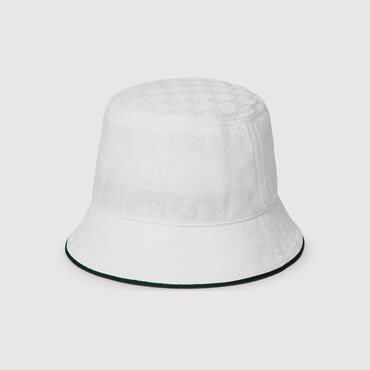 GUCCI GG Canvas Bucket Hat, Size XL