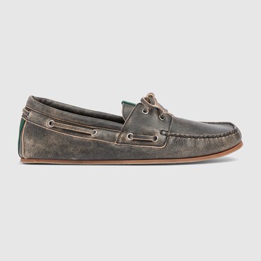 GUCCI Zapato Náutico Para Hombre, Talla 39 IT