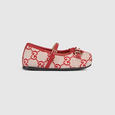 GUCCI Baby - Ballet Flat With Horsebit, Size 21