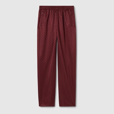 GUCCI GG Jersey Jacquard Leisure Pants, Size L
