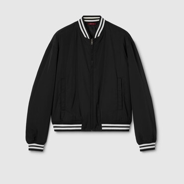 GUCCI Reversible Nylon Twill Zip Jacket, Size 58
