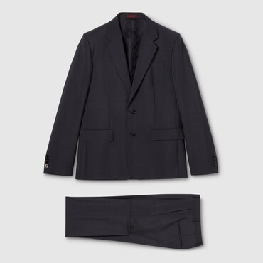 GUCCI Wool Mohair Suit, Size 58