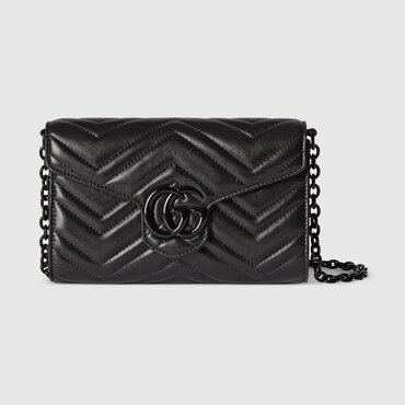 GUCCI Portafoglio GG Marmont Con Catena