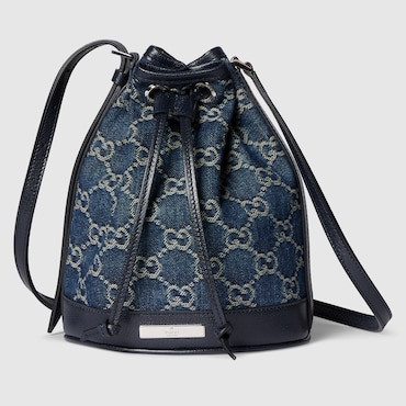GUCCI Mini Borsa A Secchiello Con Placca