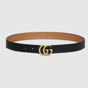 GUCCI Cinturón GG Marmont Reversible, Talla 70