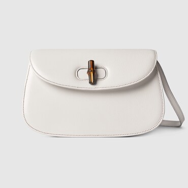 GUCCI Small Shoulder Bag With Bamboo