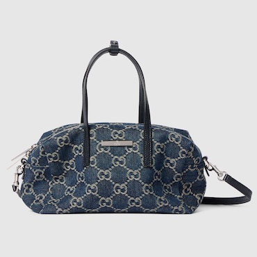 GUCCI Small Boston Bag With Plaque