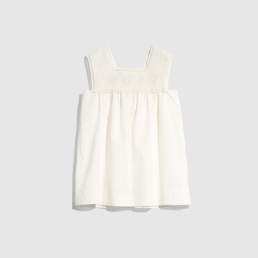 GUCCI Baby - Cotton Poplin Dress, Size 24 MONTHS