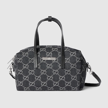 GUCCI Small Boston Bag With Plaque