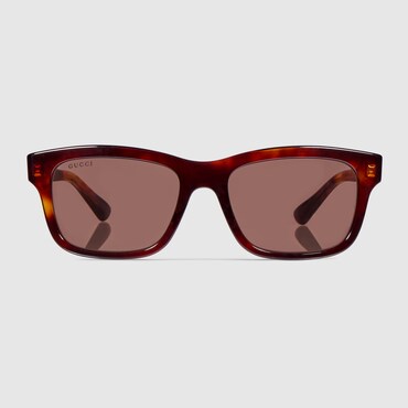 GUCCI Rectangular-frame Sunglasses