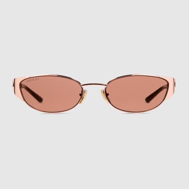 GUCCI Oval-frame Sunglasses