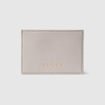 GUCCI Card Case With Lettering