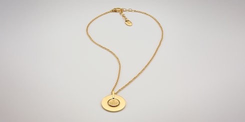 Gucci Trademark pendant necklace