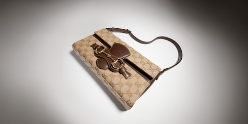 Sac à épaule Horsebit Ristretto moyen format