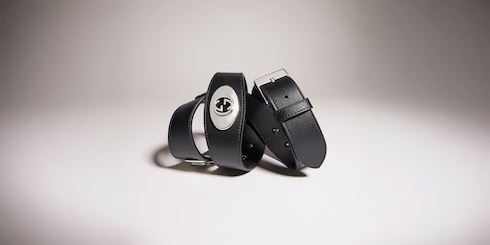 Ceinture avec boucle carrée