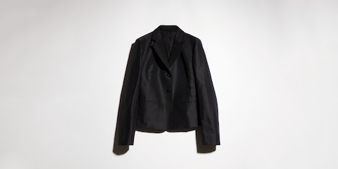 Fine silk faille jacket