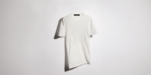 T-shirt in nylon stretch