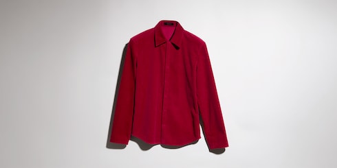 Camisa de pana de algodón