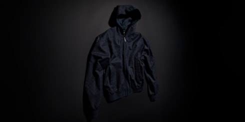 GG cotton canvas zip jacket